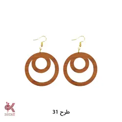 گوشواره مکرومه بافی