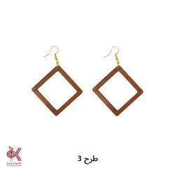 گوشواره مکرومه بافی