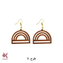 گوشواره مکرومه بافی