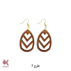 گوشواره مکرومه بافی