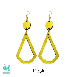 گوشواره مکرومه بافی