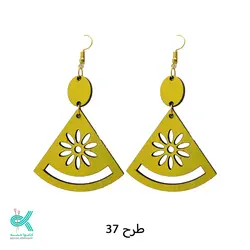 گوشواره مکرومه بافی