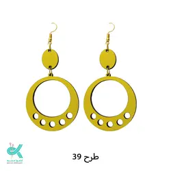 گوشواره مکرومه بافی