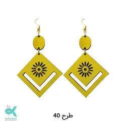 گوشواره مکرومه بافی