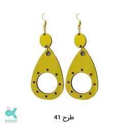 گوشواره مکرومه بافی