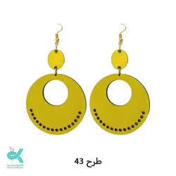 گوشواره مکرومه بافی