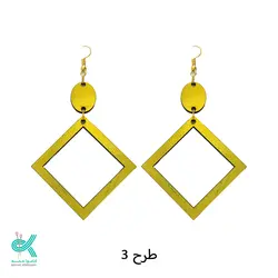 گوشواره مکرومه بافی