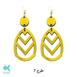 گوشواره مکرومه بافی