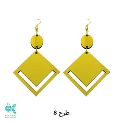 گوشواره مکرومه بافی