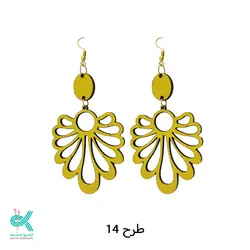 گوشواره مکرومه بافی