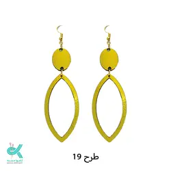 گوشواره مکرومه بافی