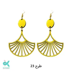 گوشواره مکرومه بافی