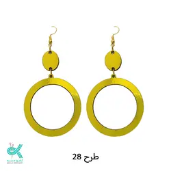 گوشواره مکرومه بافی