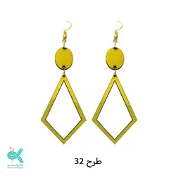 گوشواره مکرومه بافی