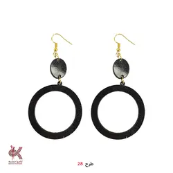 گوشواره مکرومه بافی