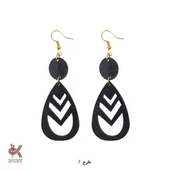 گوشواره مکرومه بافی