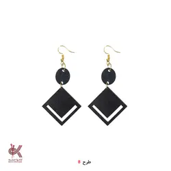 گوشواره مکرومه بافی