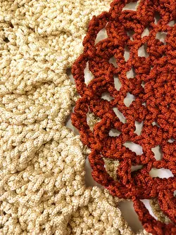 مکرومه سه سوزنه استوانه