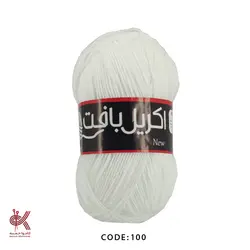 اکریل بافت - سفید - AB100