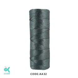 نخ قلاب بافی (ابریشم) سایز 15-امین - نوک مدادی - AA32