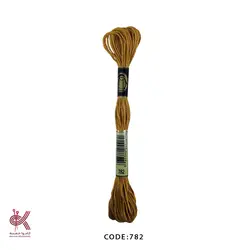 نخ گلدوزی (دمسه) و بوبین - خردلی - 782