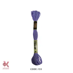 نخ گلدوزی (دمسه) و بوبین - یاسی - 155