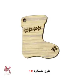 پیکسل استیکر چوبی طرح 10