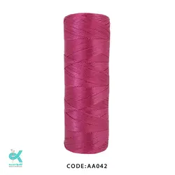 ابریشم سایز 6 سرخابی AA042