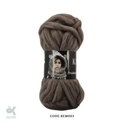 کاموا مینی چانکی - قهوه ای - KME003