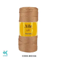 مکرومه سه سوزنه استوانه - آجری - MO326