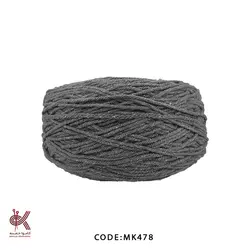 مکرومه کتان - 4 میل تابیده نوک مدادی - mk478