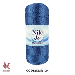 مکرومه یک سوزنه - آبی - KMN1024