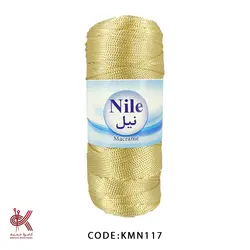 مکرومه یک سوزنه - طلایی روشن - KMN1017