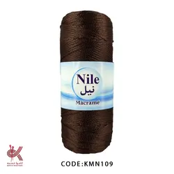 مکرومه یک سوزنه - قهوه ای - KMN1009