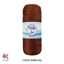 مکرومه یک سوزنه - مسی عنابی - KMN1006