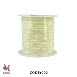 نخ دستبند بافی شیری 002