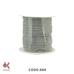 نخ دستبند بافی طوسی 004