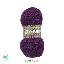 کاموا سوزنی بنفش SU17