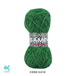 کاموا سوزنی سبز پررنگ SU10
