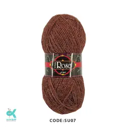 کاموا سوزنی قهوه ای SU07