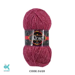 کاموا سوزنی کالباسی تیره SU20