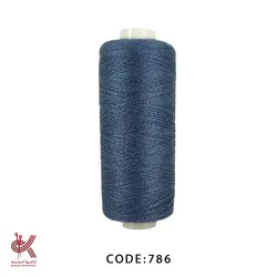 نخ قرقره ، نخ خیاطی - آبی نفتی - 786
