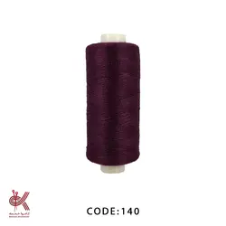 نخ قرقره ، نخ خیاطی - بادمجانی - 140
