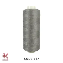 نخ قرقره ، نخ خیاطی - خاکستری - 317