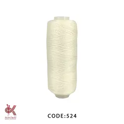 نخ قرقره ، نخ خیاطی - شیری - 524