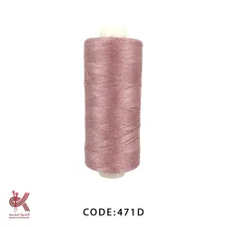 نخ قرقره ، نخ خیاطی - صورتی چرک - 471D