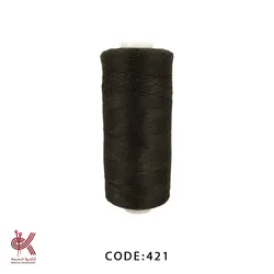 نخ قرقره ، نخ خیاطی - قهوه ای سوخته - 421
