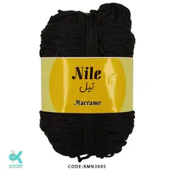 مکرومه سه سوزنه - مشکی - KMN3005
