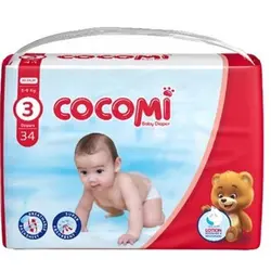 پوشک کوکومی سایز 3 اکو 38ع C253جدید