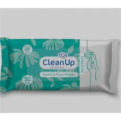 دستمال مرطوب کلین آپ پوست حساس50ع(12*4)